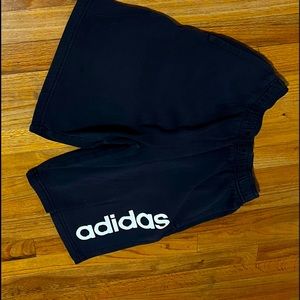 Grey adidas shorts, size medium